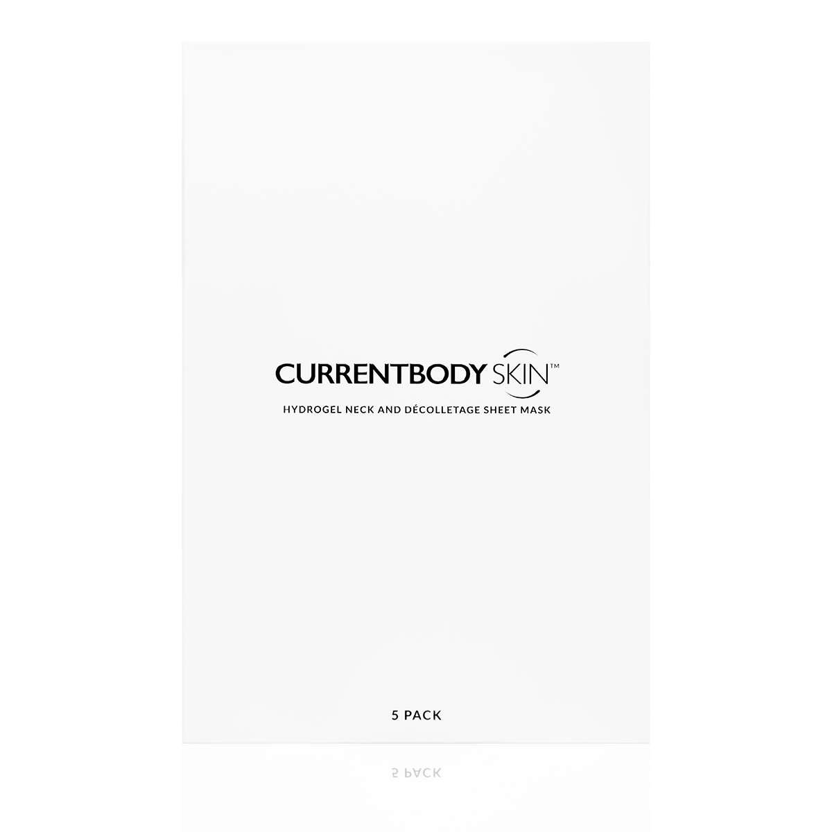 Hydrogel Neck and Décolletage Mask | CurrentBody USA Hydrogel Neck and Décolletage Mask | CurrentBody USA